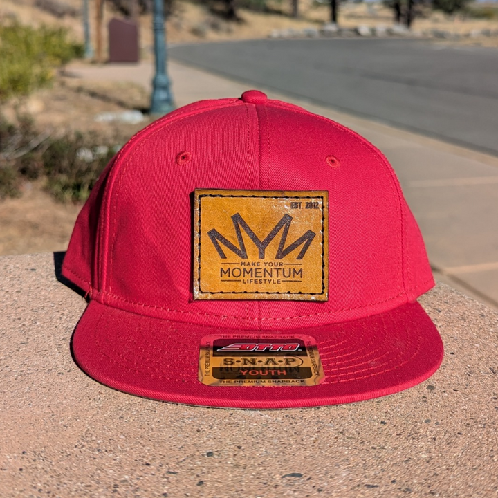 Youth | Leather Flatbills (Snapback)