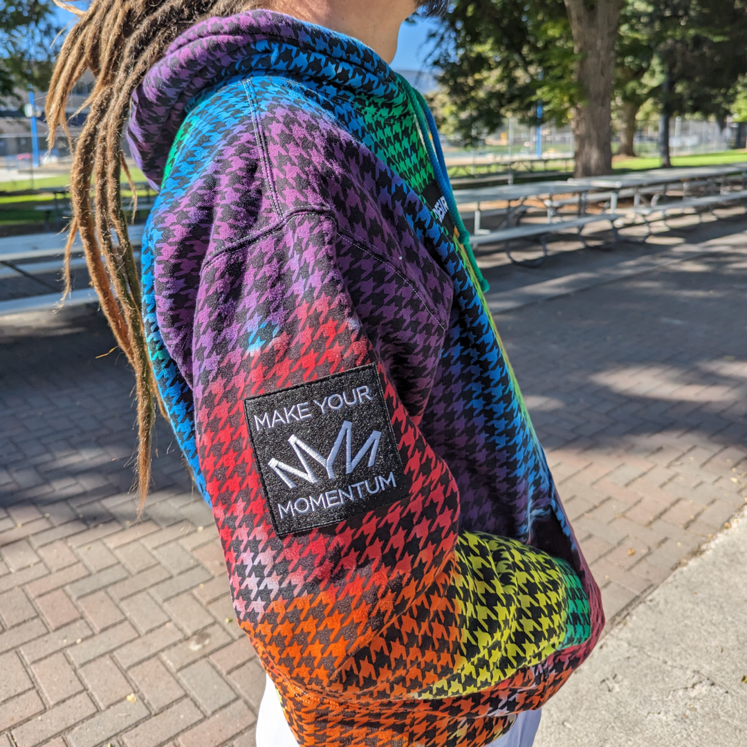 Hoodies | Tie-Dyed Houndstooth (Various Colorways)